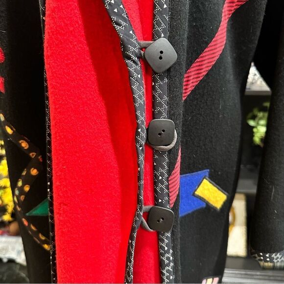 Lynn Murray Vintage Wool Trench Coat • Size Large • Classic 80s/90s - Picture 4 of 16